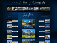 Tablet Screenshot of digitally-pictures.de